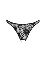 Hera Black lace Open Knicker