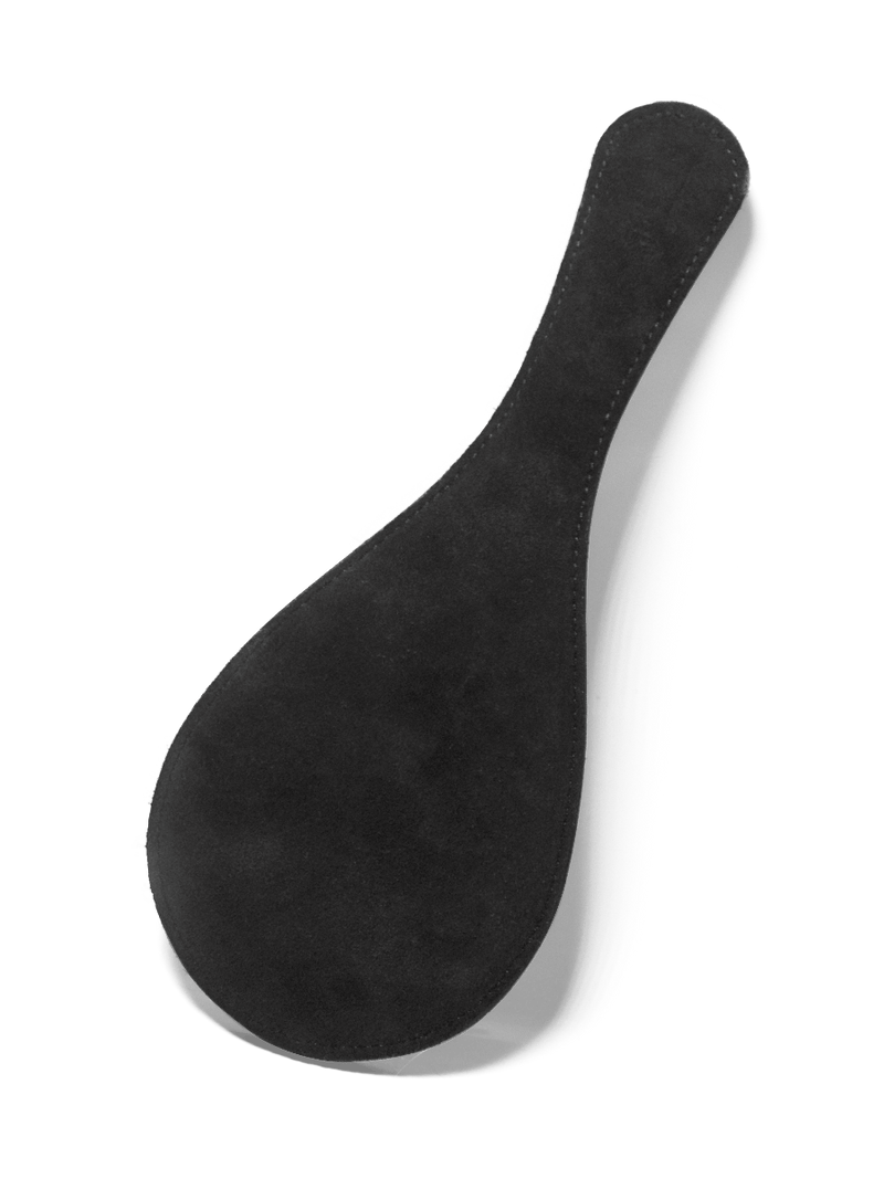 Coco de Mer Black Leather Paddle for spanking