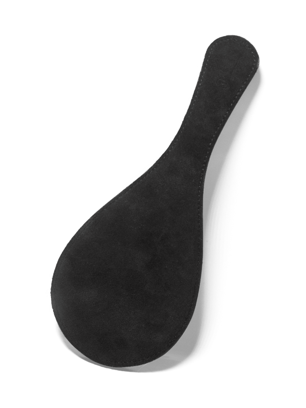 Coco de Mer Black Leather Paddle