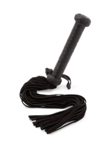 Coco de Mer Black Leather Flogger