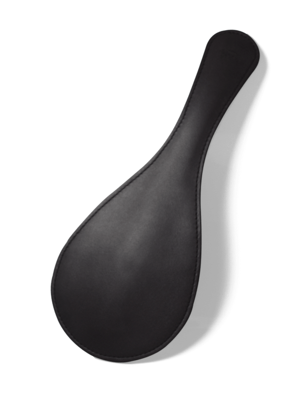Coco de Mer Black Leather Paddle
