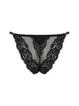 Seraphine Black Lace Brazilian Knicker