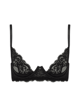 Seraphine Black Lace Plunge Bra